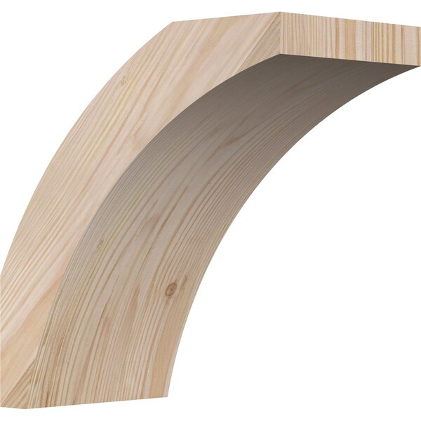 Ekena Millwork 5 1/2"W x 10"D x 10"H Thorton Smooth Knee Brace, Douglas Fir BRC06X10X10THR00SDF - main